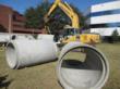 48" concrete pipe used for caissons
